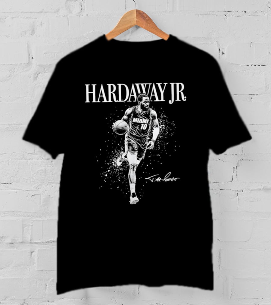 Hardaway Jr. Miami Heat Basketball Tim Signature T-Shirt