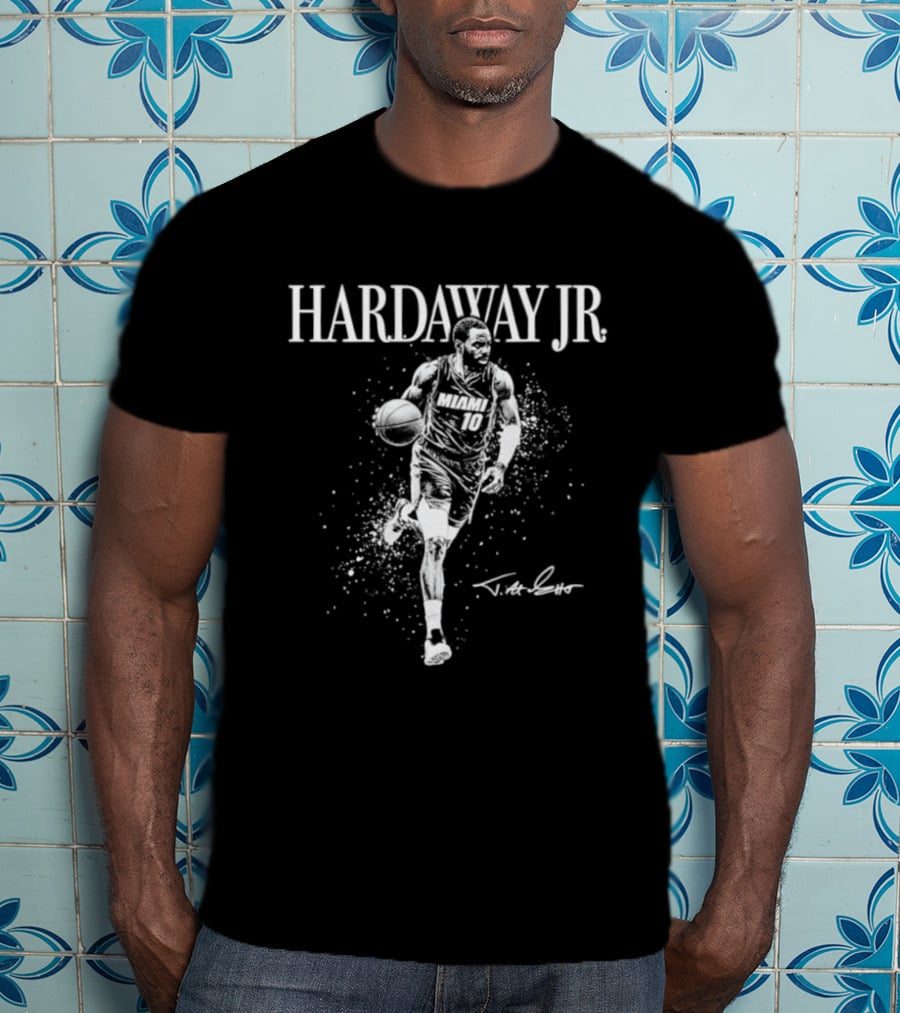 Hardaway Jr. Miami Heat Basketball Tim Signature T-Shirt