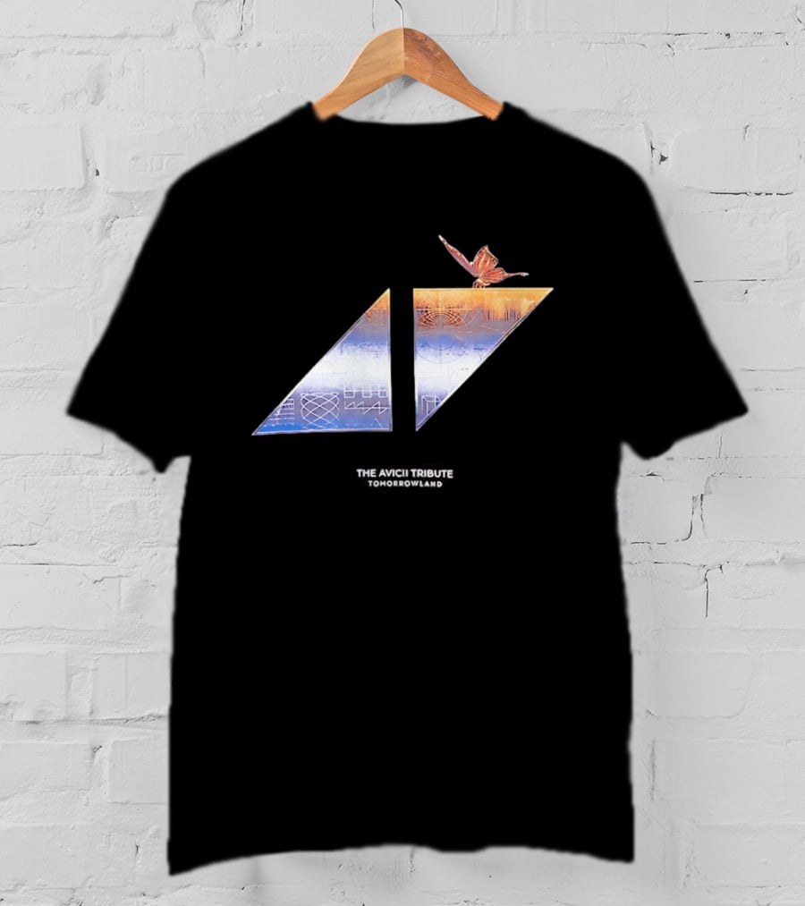 Tomorrowland X Avicii Tribute Butterfly T-Shirt