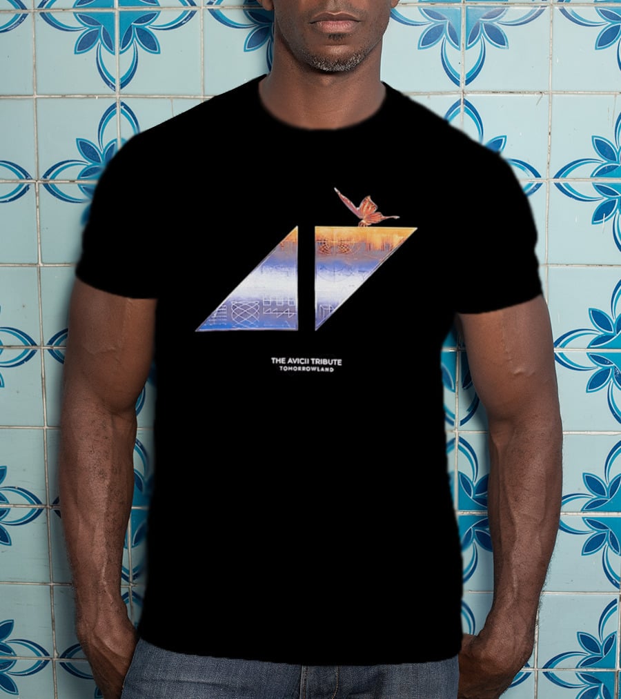 Tomorrowland X Avicii Tribute Butterfly T-Shirt