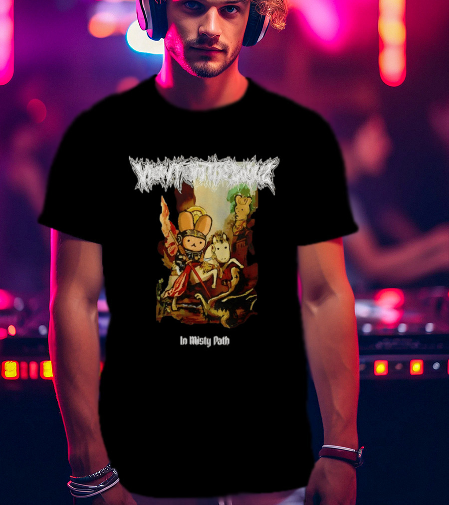 View From The Soul In Misty Path T-Shirt