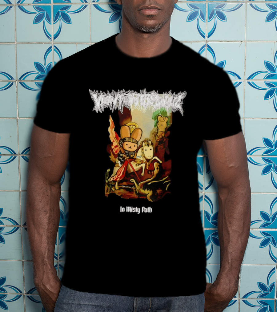View From The Soul In Misty Path T-Shirt