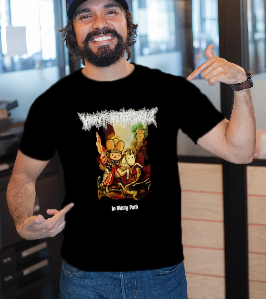View From The Soul In Misty Path T-Shirt