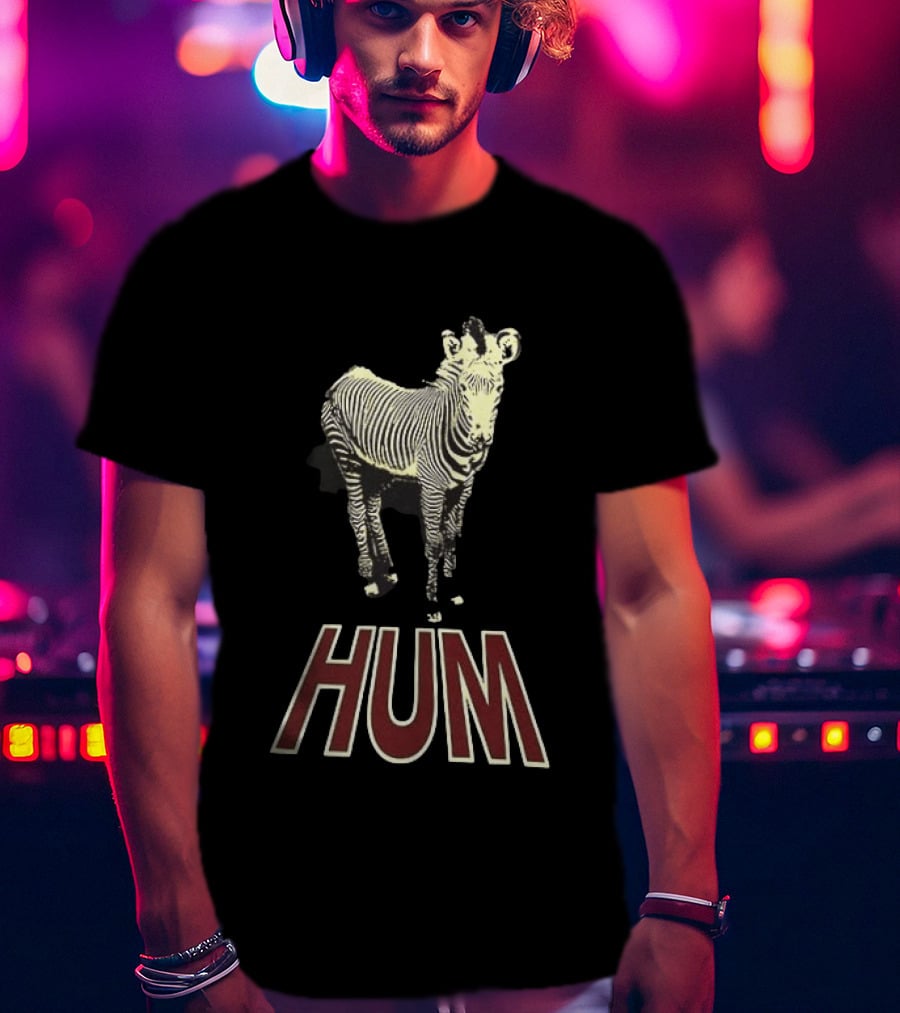 Zebra HUM Little Dipper The Pod Stars Suicide Machine The Very Old Man Two Sided T-Shirt
