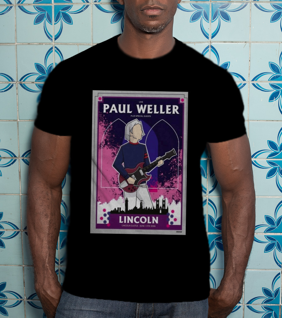 LIVE Paul Weller Plus Special Guests Lincoln Castle June 13th 2026 T-Shirt
