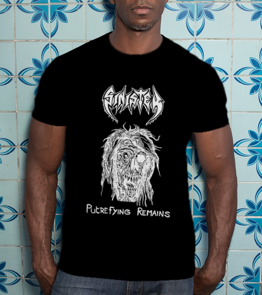 Sinister Putrefying Remains Life Is A Trial The Destiny Of Your Soul Cannibal Corpse T-Shirt