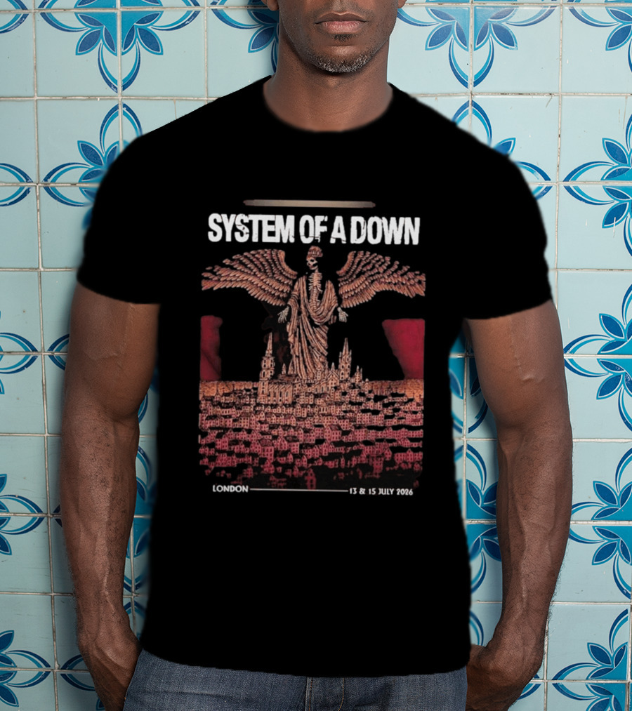 System Of A Down London 3 15 July 2020 T-Shirt