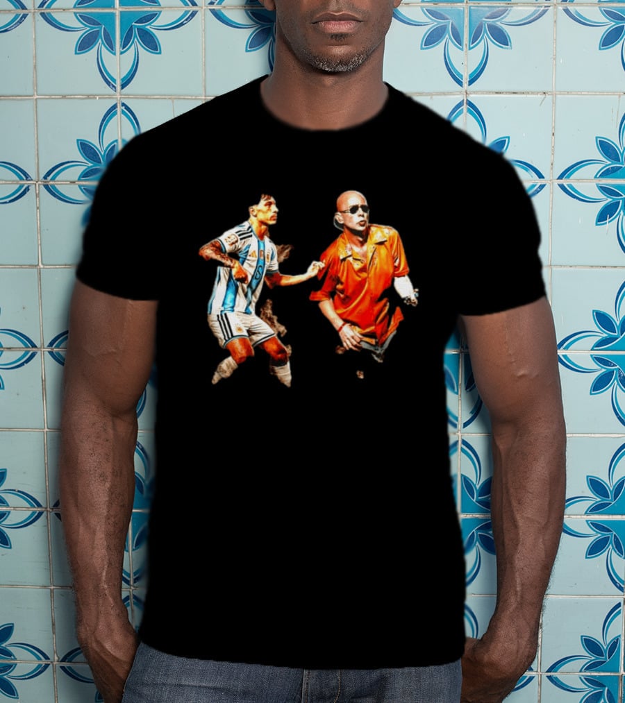 Lisandro Martinez Argentina Jersey Carlos Indio Solari T-Shirt