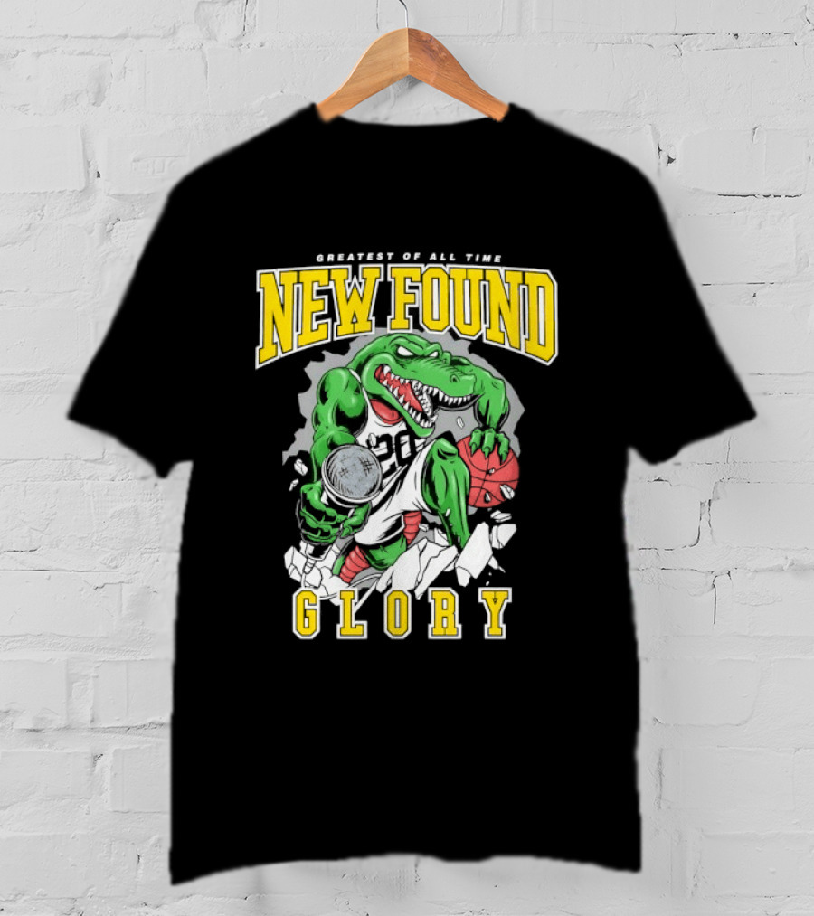 New Found Glory Greatest Of All Time Alligator Pop Punk 30 T-Shirt