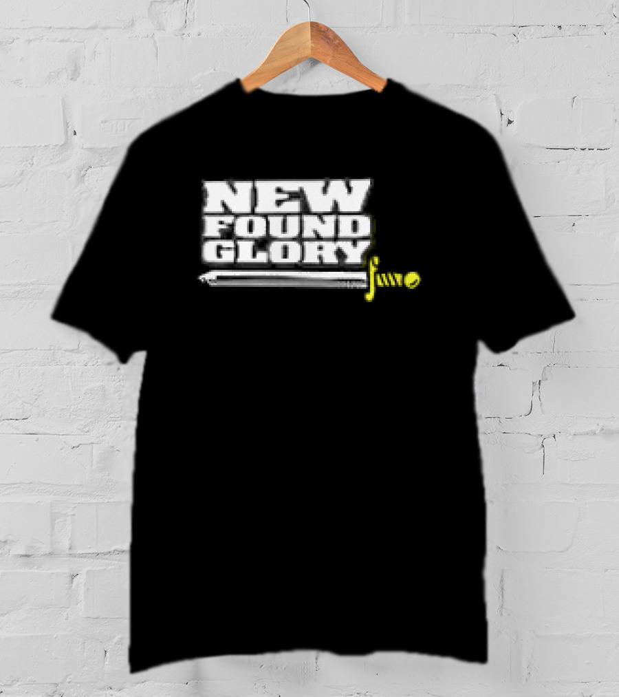 New Found Glory Kings Of Pop Punk Skeleton Card Two Sided T-Shirt