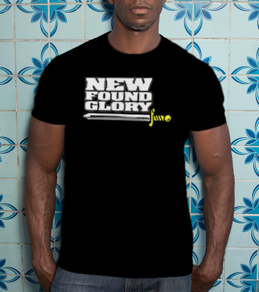 New Found Glory Kings Of Pop Punk Skeleton Card Two Sided T-Shirt