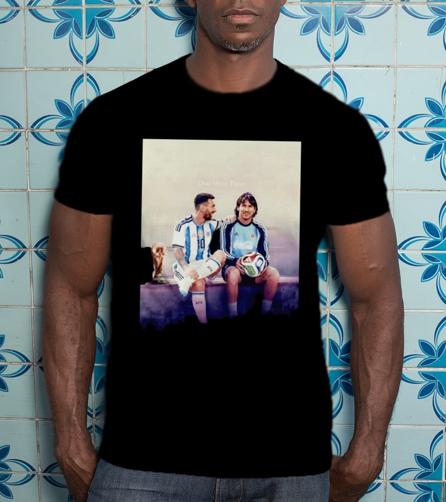 One More Time Lionel Messi World Cup Legacy T-Shirt