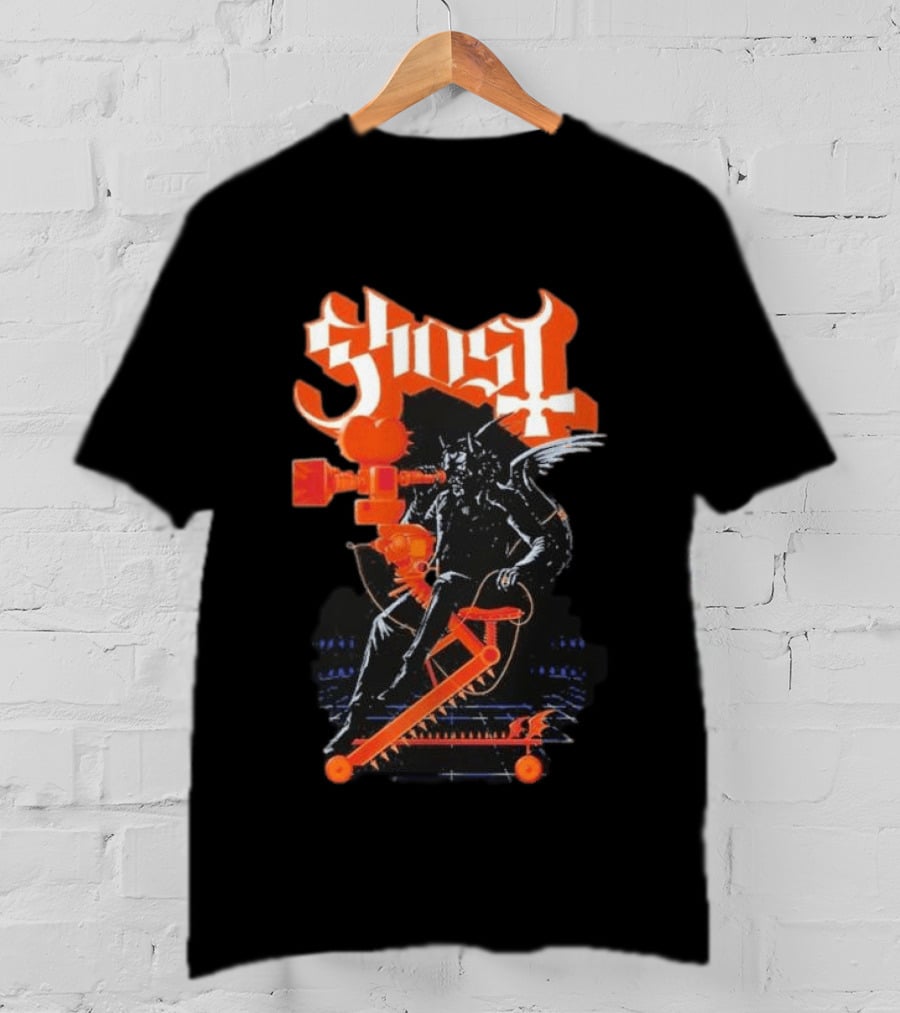 Original Ghost Auteur V The Nameless Ghouls Cinematic Camera Wings T-Shirt