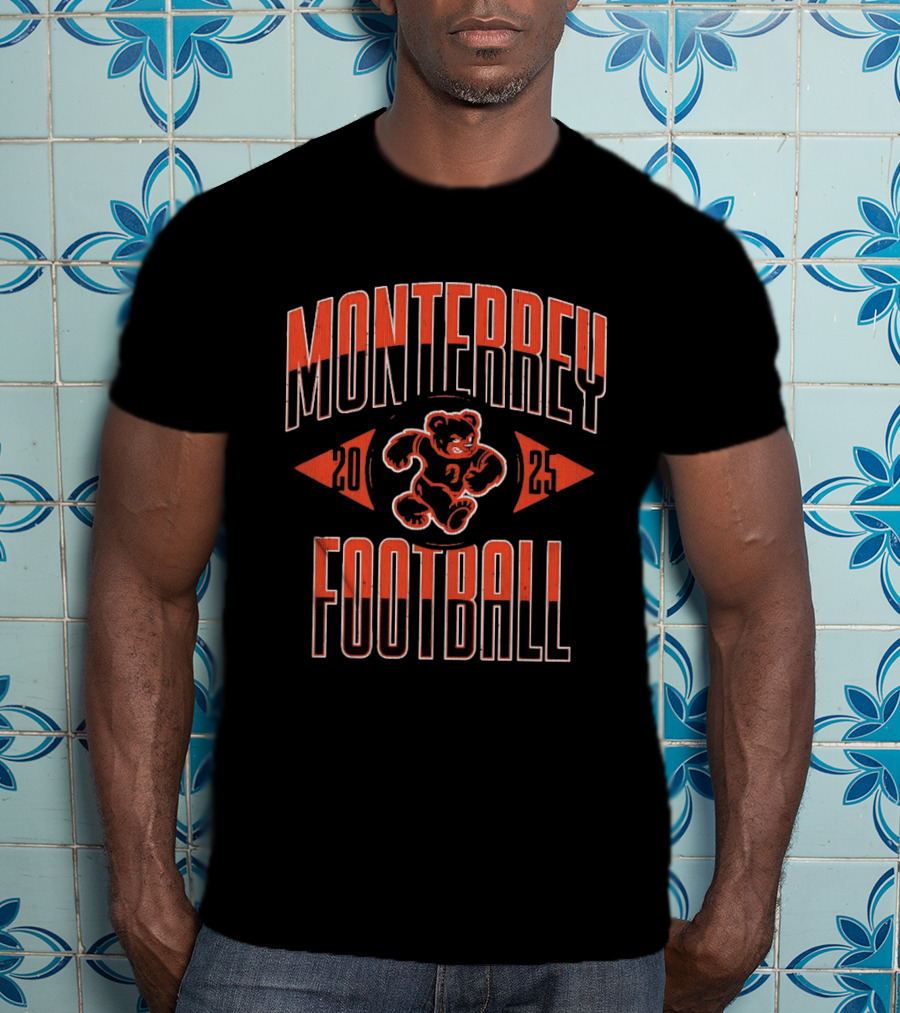 Monterrey Football Osos 2025 Vintage Distressed Bear T-Shirt