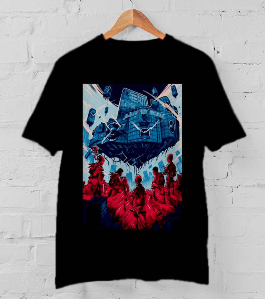 311 Live July 18 2026 Ocean Casino Resort Atlantic City NJ Artwork Soldier Scene T-Shirt