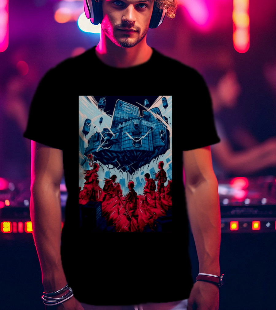 311 Live July 18 2026 Ocean Casino Resort Atlantic City NJ Artwork Soldier Scene T-Shirt