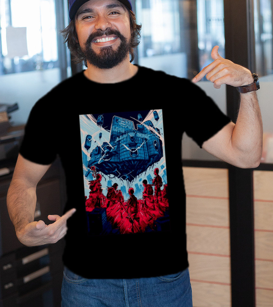 311 Live July 18 2026 Ocean Casino Resort Atlantic City NJ Artwork Soldier Scene T-Shirt