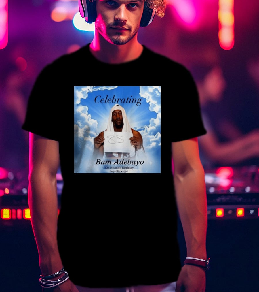Celebrating Bam Adebayo 83 On His 29th Birthday July 18th 1997 T-Shirt