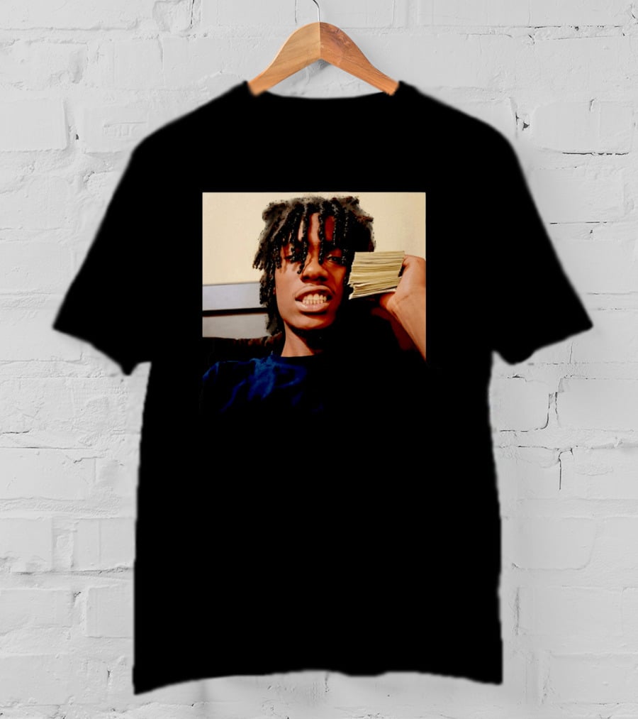Lil Double 0 Rapper Hip Hop Money Stack Pose T-Shirt