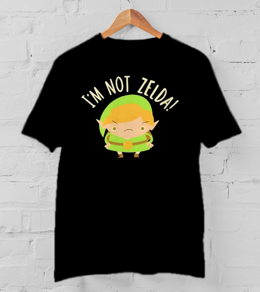 I'm Not Zelda Funny Link T-Shirt