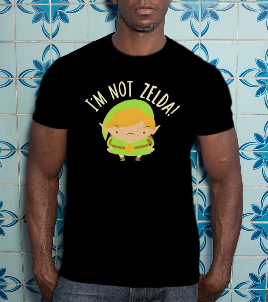I'm Not Zelda Funny Link T-Shirt