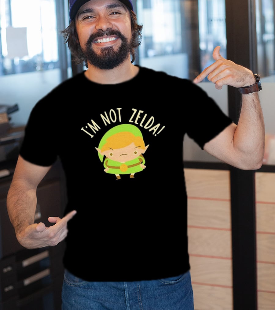 I'm Not Zelda Funny Link T-Shirt