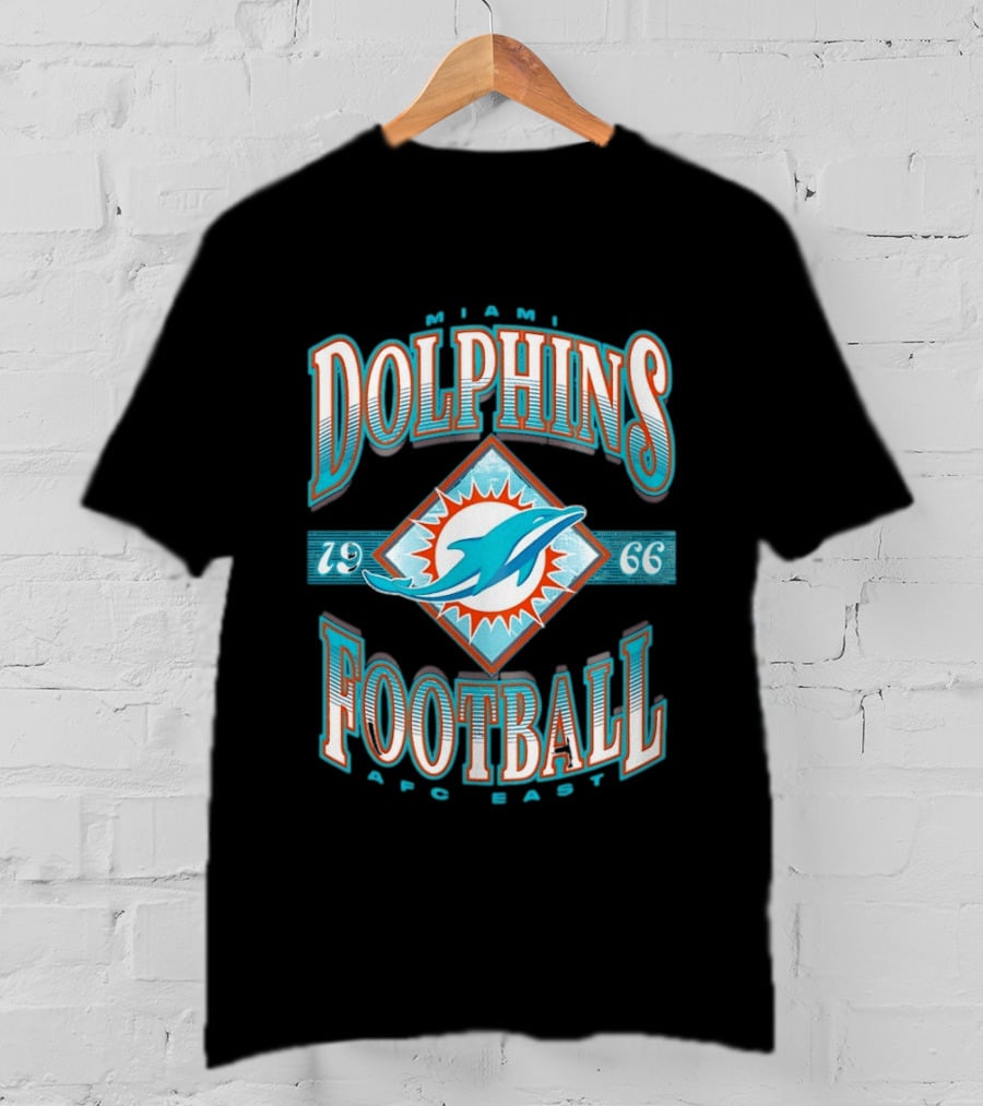 Miami Dolphins 1966 Football Team AFC East T-Shirt