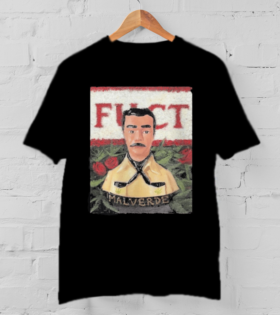 Fuct Malverde Red Roses T-Shirt