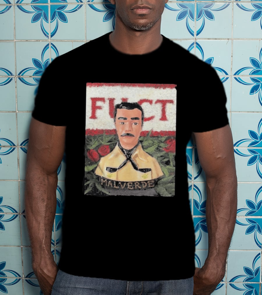 Fuct Malverde Red Roses T-Shirt