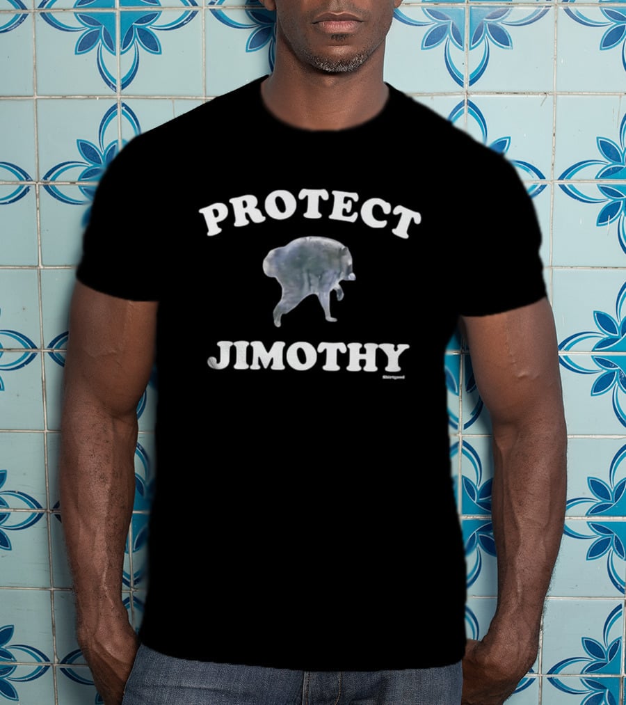 Protect Jimothy Raccoon Meme T-Shirt