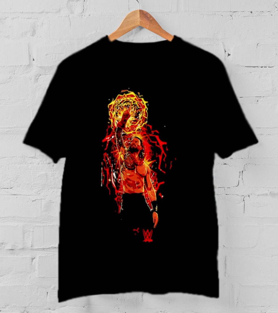 Roman Reigns WWE Aura Power T-Shirt