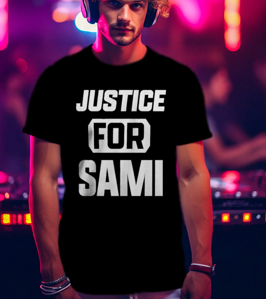 Justice For Sami Zayn WWE Fan T-Shirt
