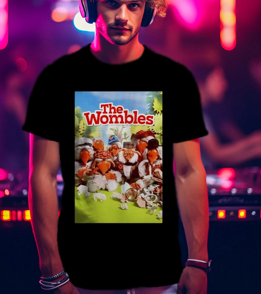 The Wombles Cartoon Characters Cleanup Adventure T-Shirt