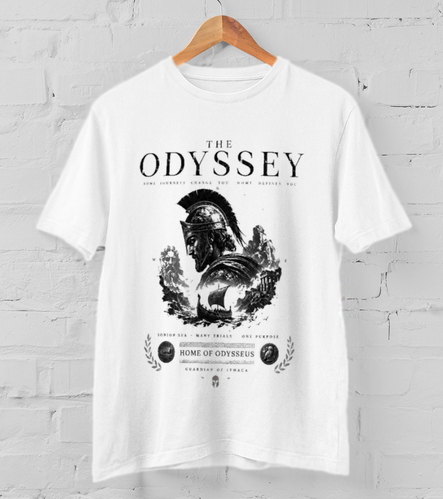 The Odyssey Heroic Adventure Of Odysseus Legendary Quest Greek Mythology T-Shirt