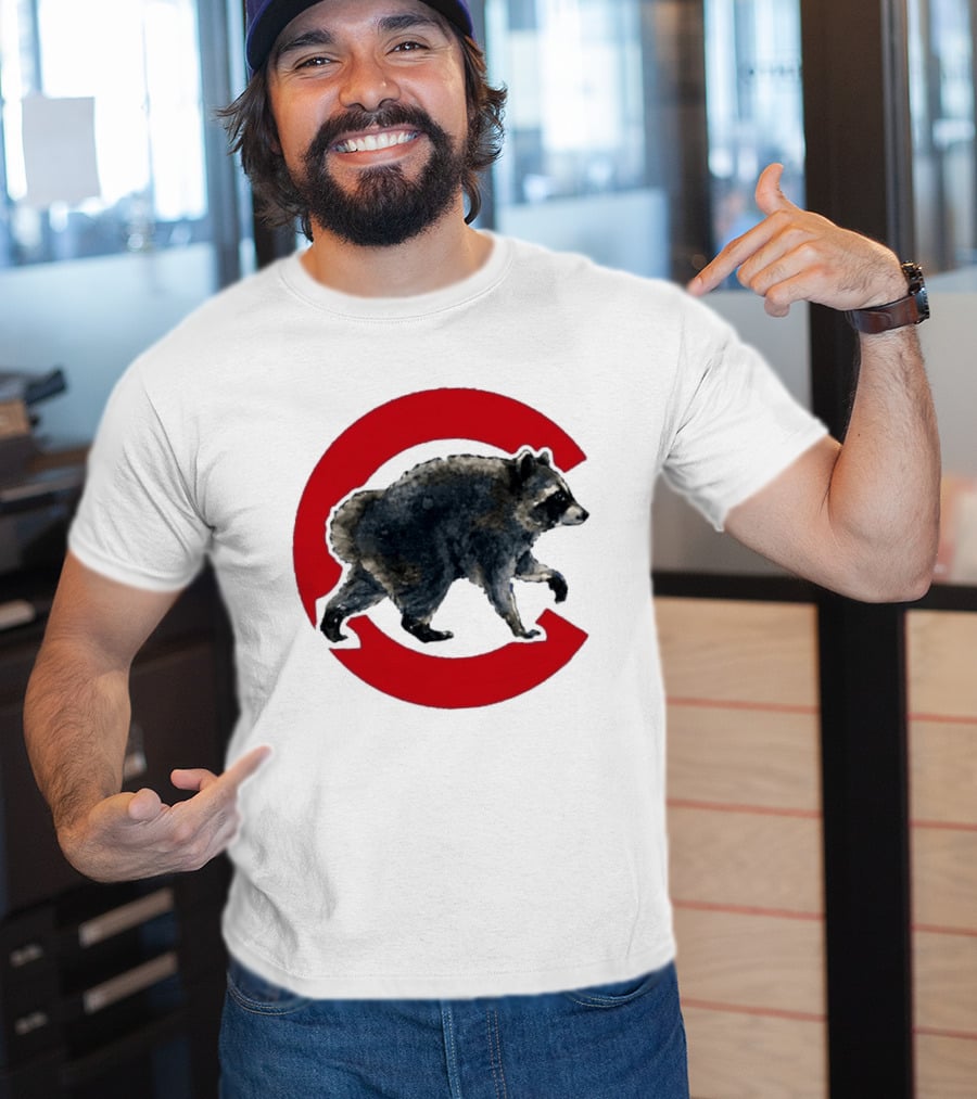 Cubs C Raccoon Jimothy T-Shirt