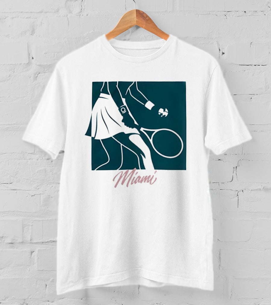 Miami Tennis Player T-Shirt
