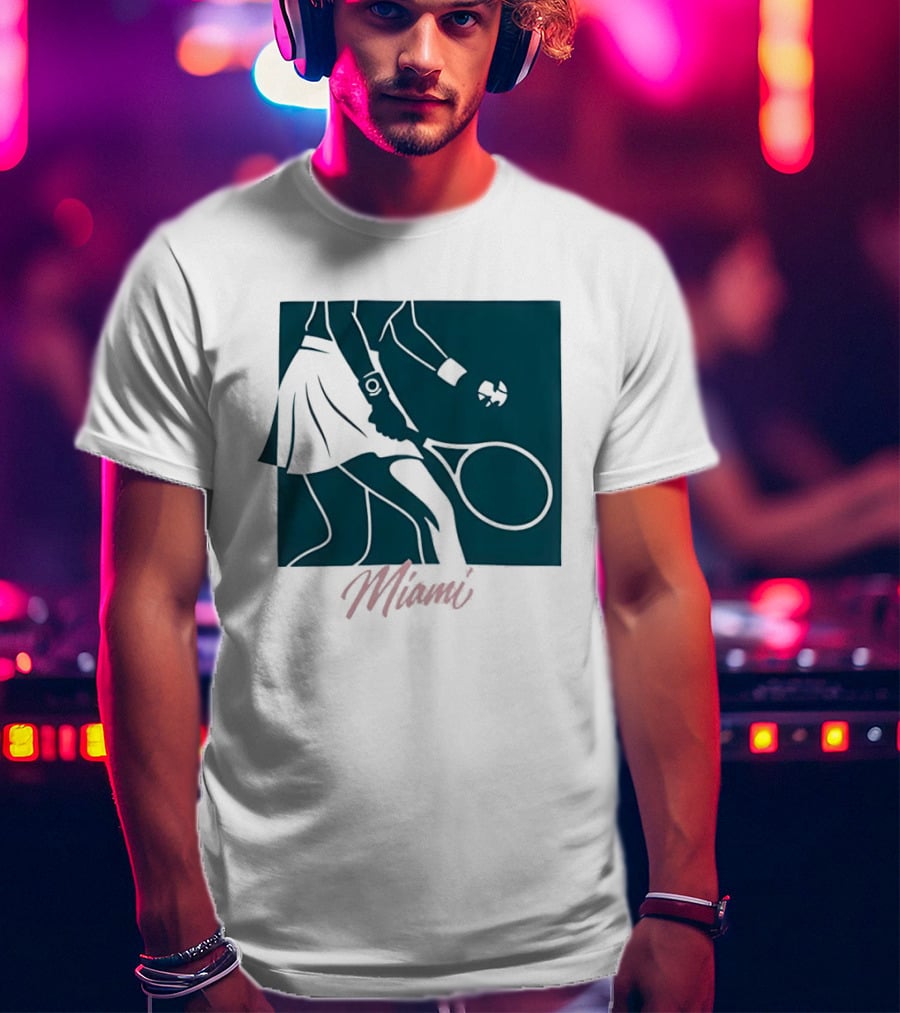 Miami Tennis Player T-Shirt