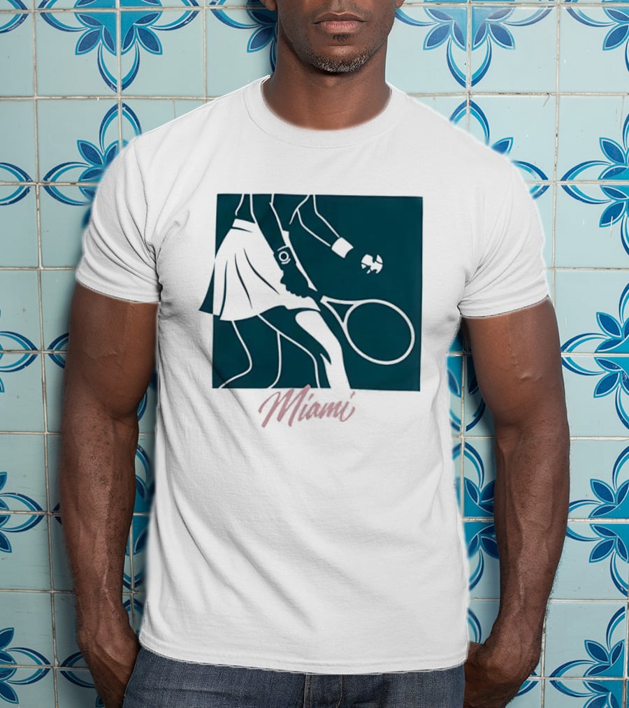 Miami Tennis Player T-Shirt