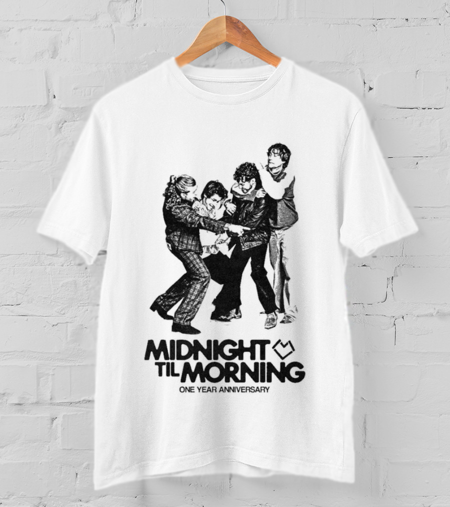 Midnight Til Morning One Year Anniversary Band T-Shirt