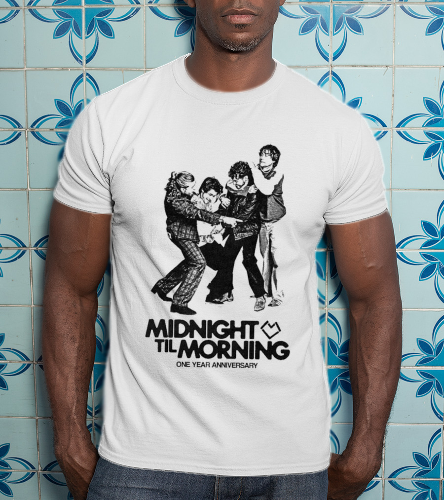 Midnight Til Morning One Year Anniversary Band T-Shirt