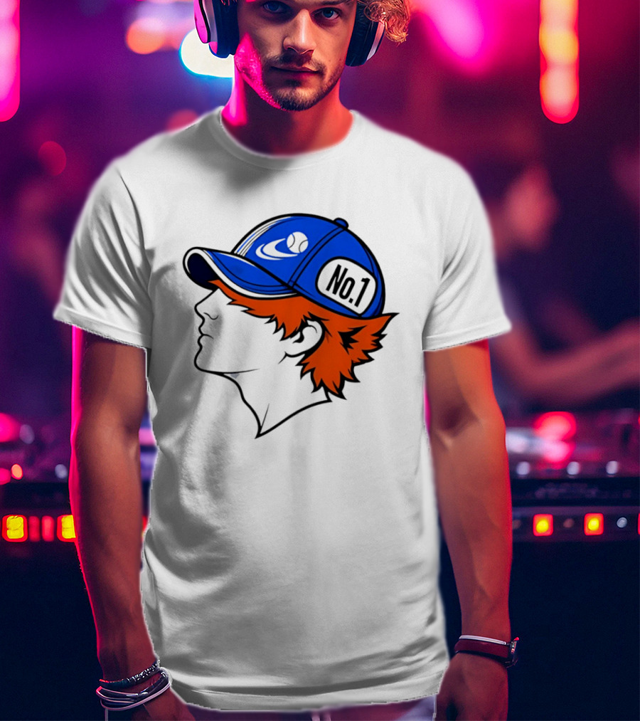 No1 Tennis Player Profile Athlete Sports Baseball Cap T-Shirt