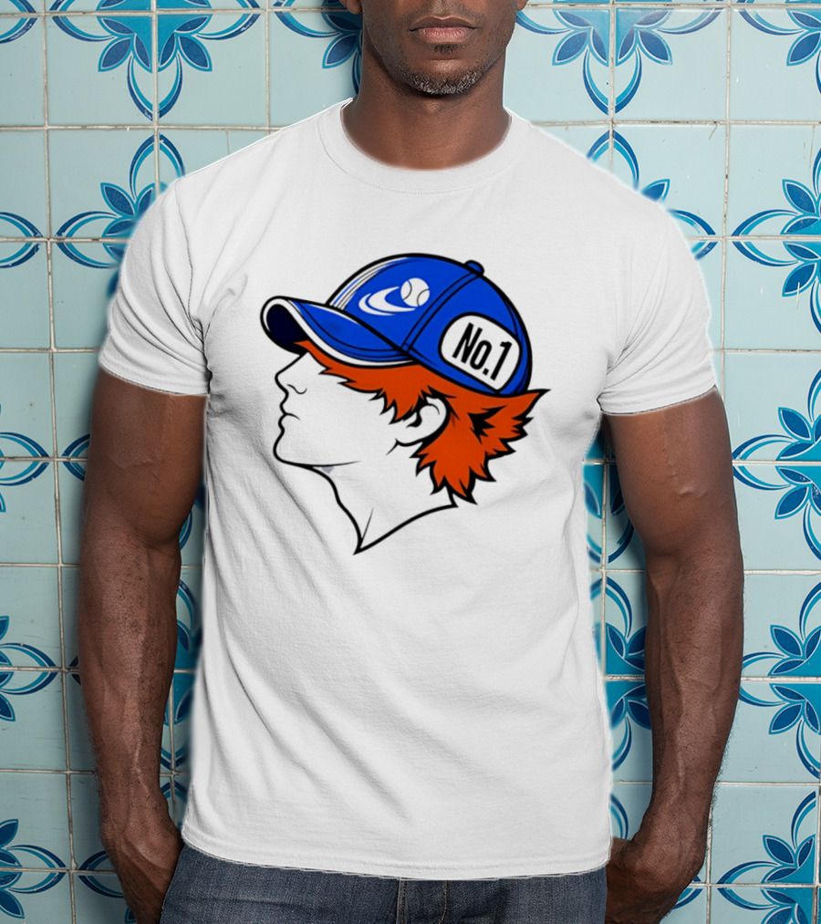 No1 Tennis Player Profile Athlete Sports Baseball Cap T-Shirt