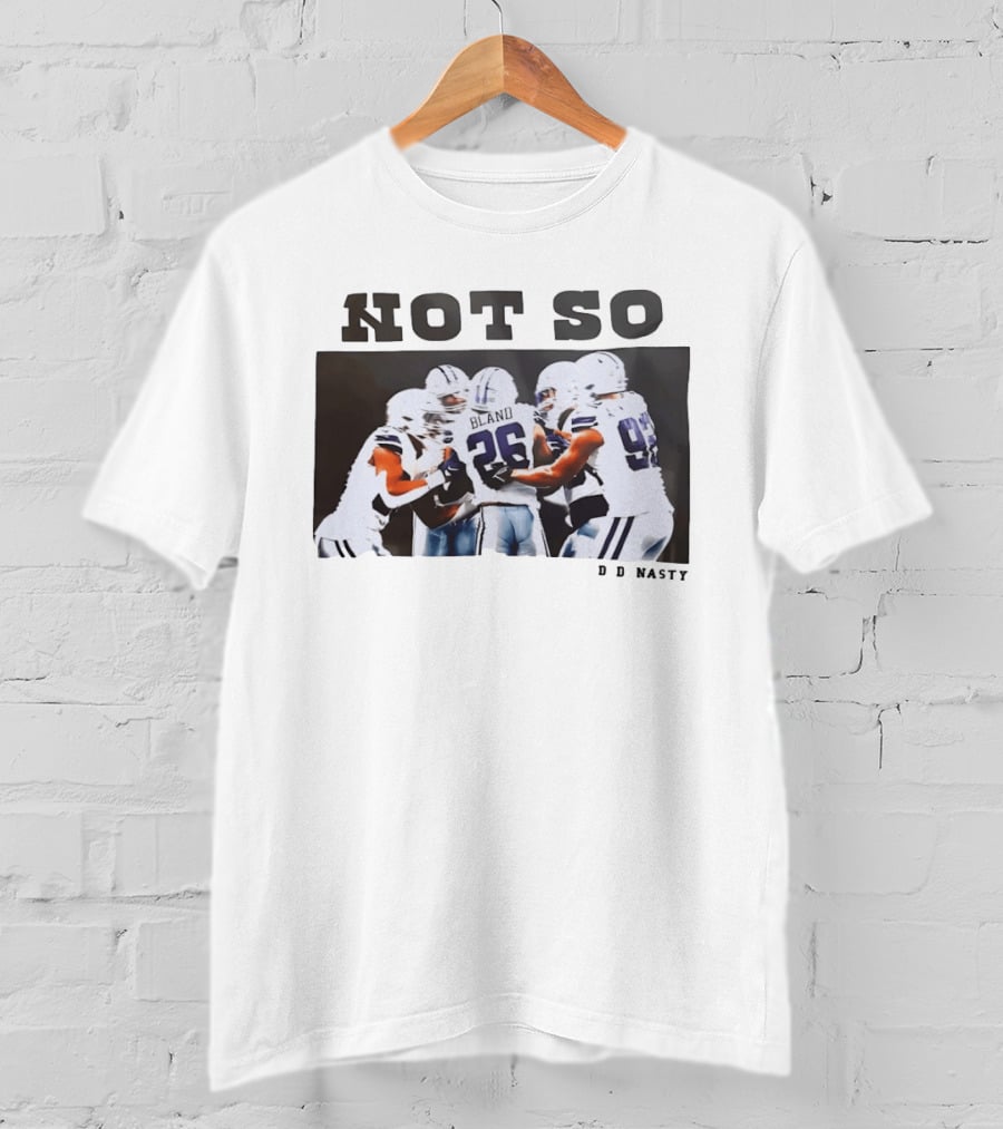 Not So Bland 26 Dallas Cowboys DCDynasty Football Team Huddle T-Shirt