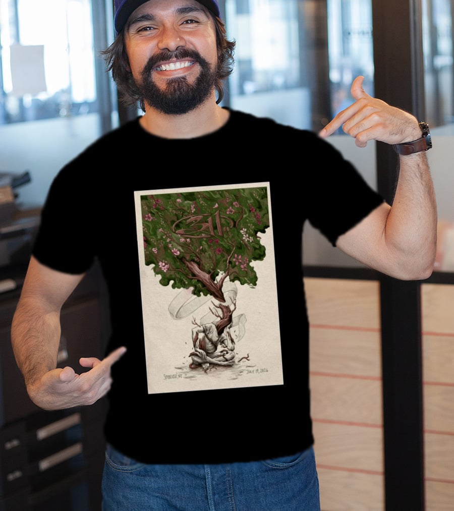 311 Syracuse NY July 19 2026 Tree And Blossoms Tour T-Shirt