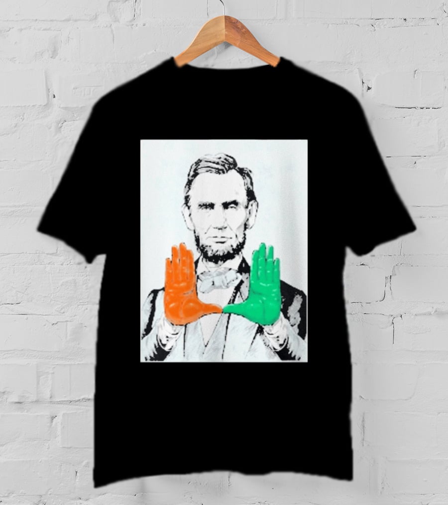 Abraham Lincoln Miami Hurricanes U Hands T-Shirt