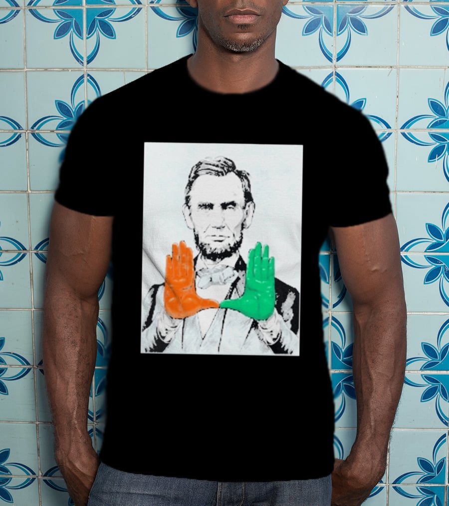 Abraham Lincoln Miami Hurricanes U Hands T-Shirt