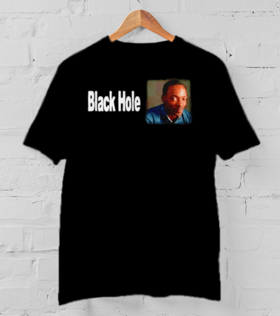 Black Hole Anthony Mackie Actor Celebrity T-Shirt