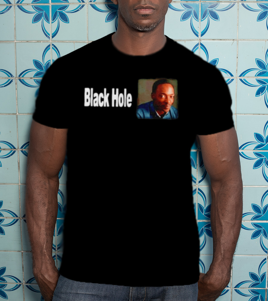 Black Hole Anthony Mackie Actor Celebrity T-Shirt