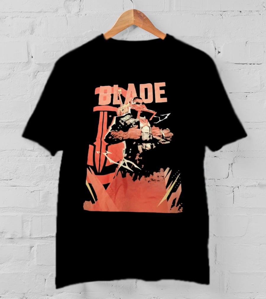 Blade Marvel Comic Vampire Hunter T-Shirt