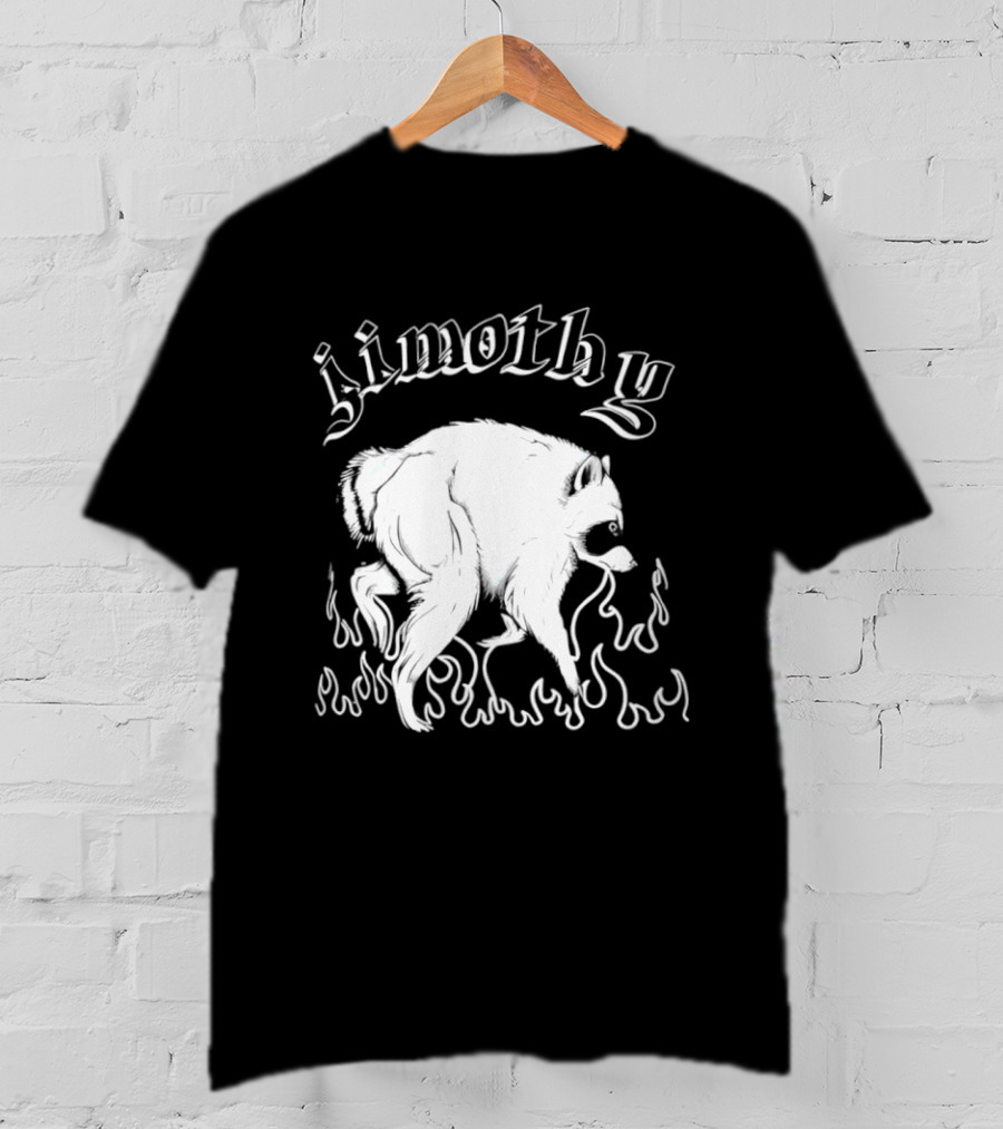 Jimothy The Ballard Raccoon Flame T-Shirt
